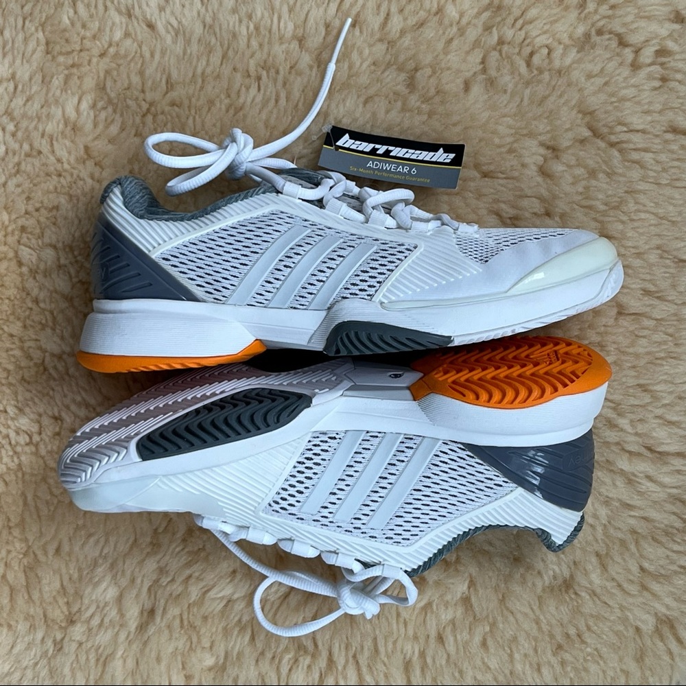 ADIDAS X STELLA MCCARTNEY Women’s Barricade Tennis Shoes NWT | Size 7.5 | White